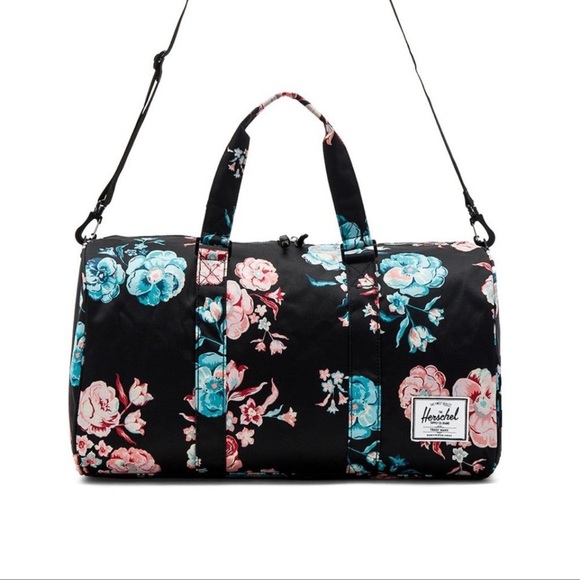 Herschel Novel Duffle - Default / Pastel Petals floral NWT - Picture 5 of 7
